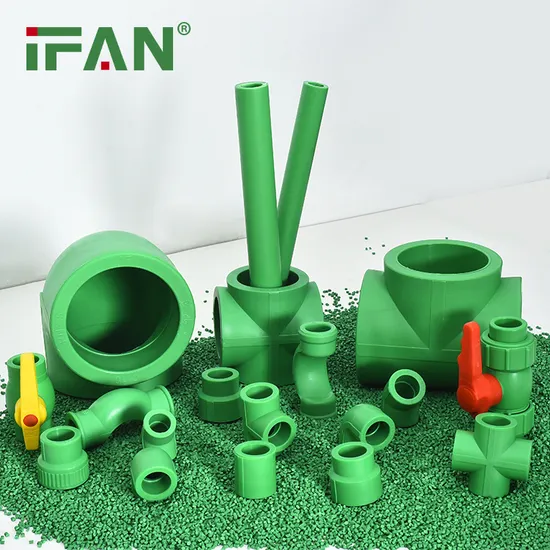 Lesso Grey Green Color Water Supply PPR Pipe