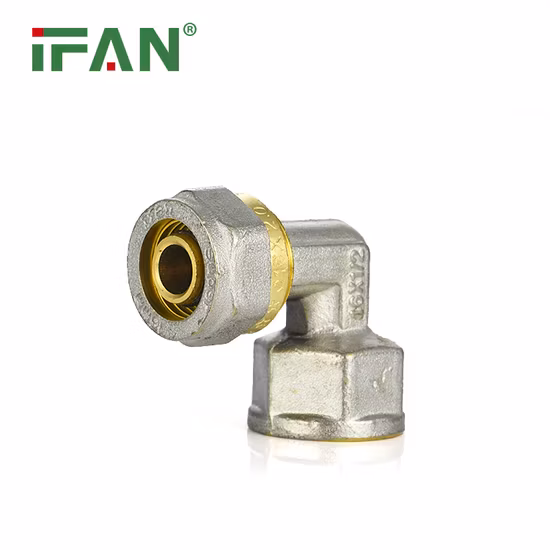 Raccords de compression en laiton Pex de personnalisation Ifan Raccords de tuyauterie Pex 20-32mm
