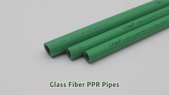 Ifan vert personnalisé Pn25 tuyau PPR tuyau et raccord vert en plastique PPR