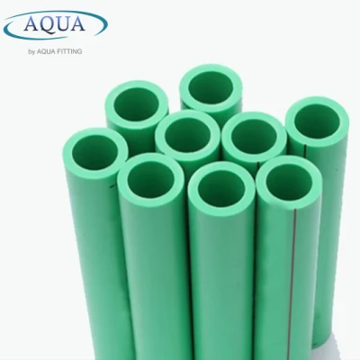 Couleur verte de l'eau froide de techniques de bâti de tuyau du tube PPR de la Chine